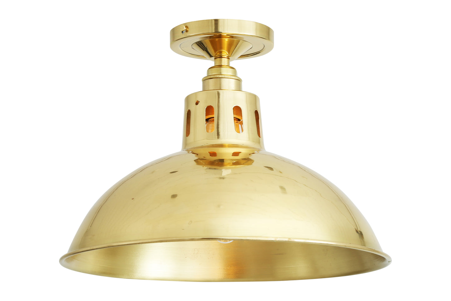 Paris Industrial Flush Ceiling Light 30cm