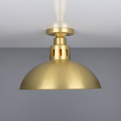 Paris Industrial Flush Ceiling Light 30cm