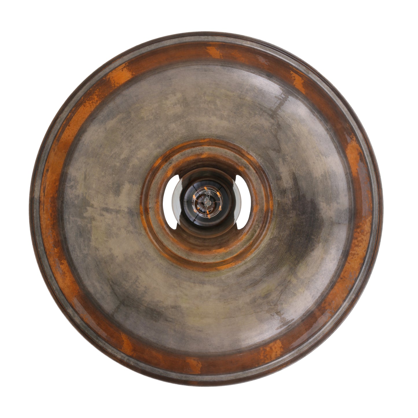 Geneva Industrial Flush Ceiling Light 30cm