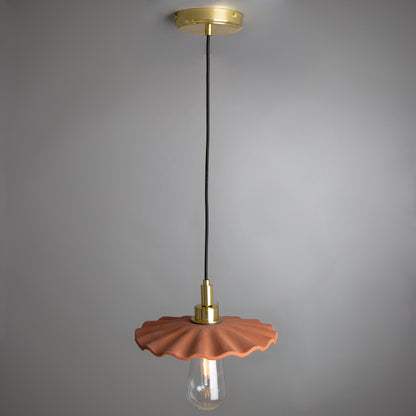 Kirhii Ceramic Bathroom Pendant Light 27cm