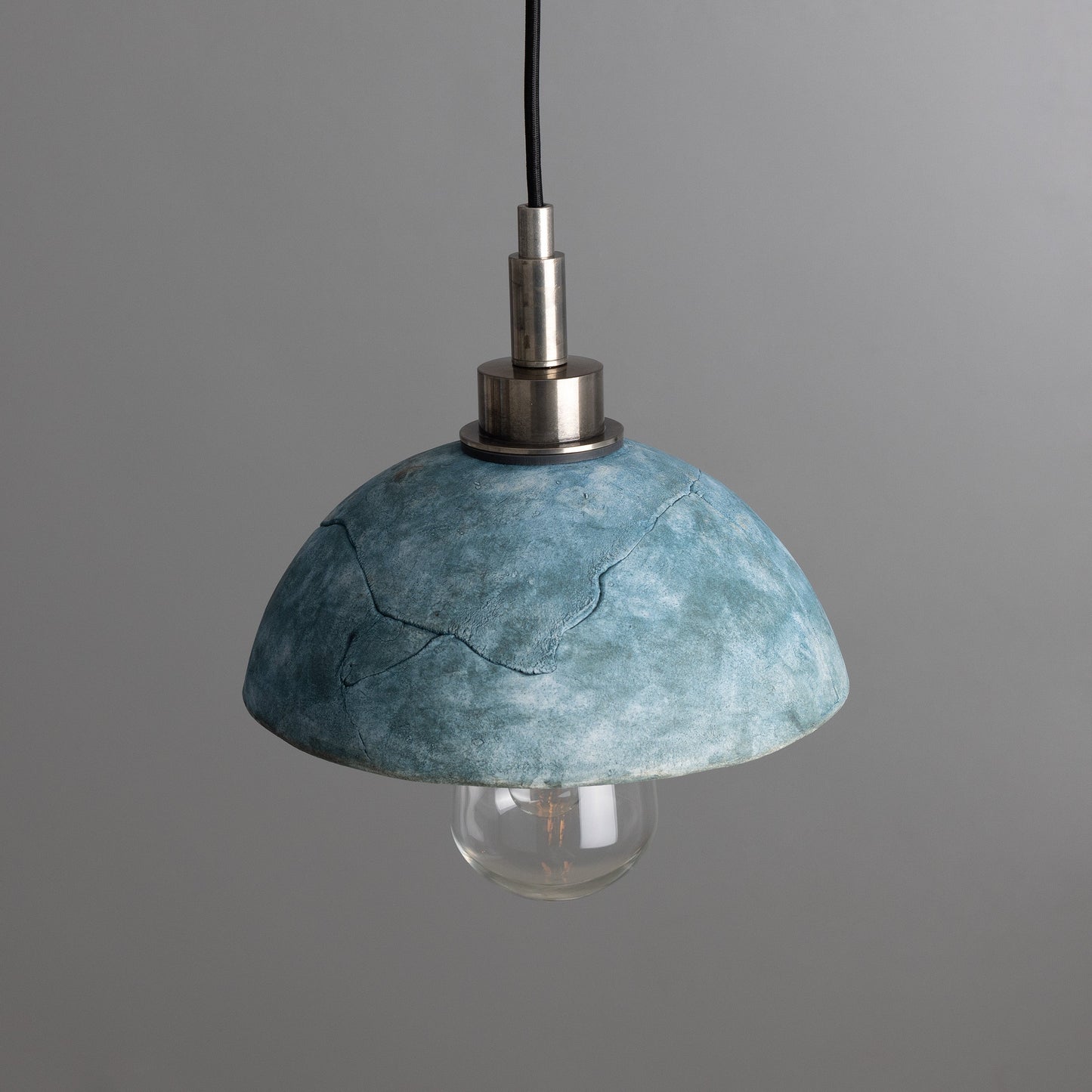 Kingii Ceramic Dome Bathroom Pendant Light 20cm IP44