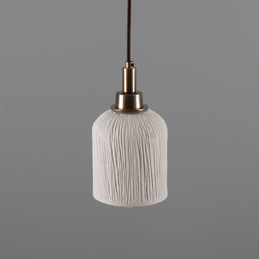 Osier Organic Ceramic Bathroom Pendant Light 11.5cm IP44