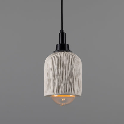 Osier Organic Ceramic Bathroom Pendant Light 11.5cm IP44