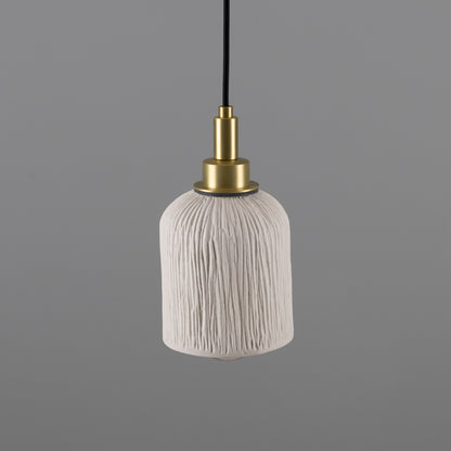 Osier Organic Ceramic Bathroom Pendant Light 11.5cm IP44