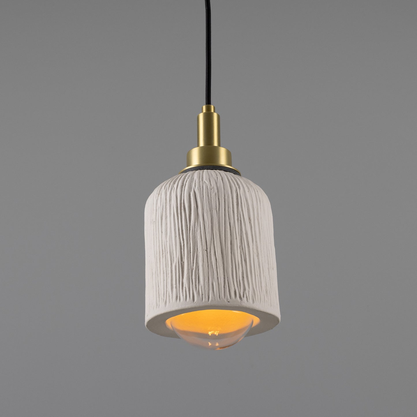 Osier Organic Ceramic Bathroom Pendant Light 11.5cm IP44