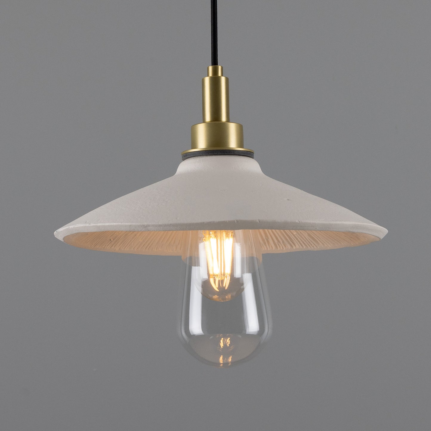 Pyrus Organic Ceramic Bathroom Pendant Light 28cm IP44