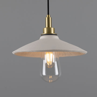 Pyrus Organic Ceramic Bathroom Pendant Light 28cm IP44