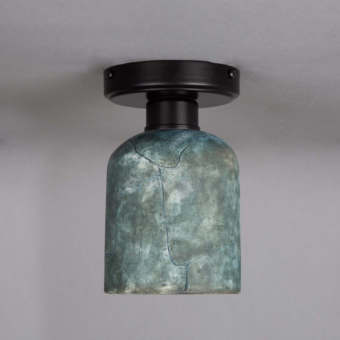 Osier Organic Ceramic Ceiling Light 11.5cm