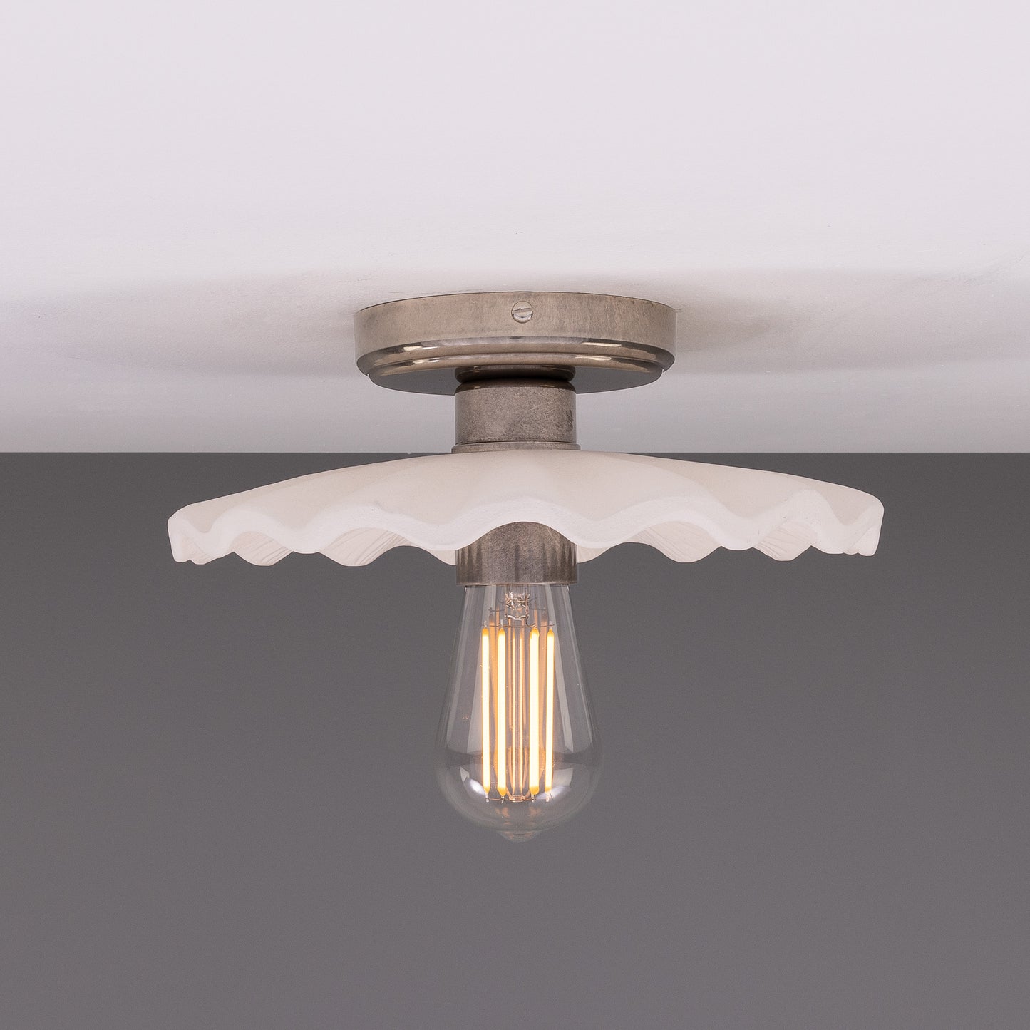 Kapok Organic Ceramic Ceiling Light 27cm