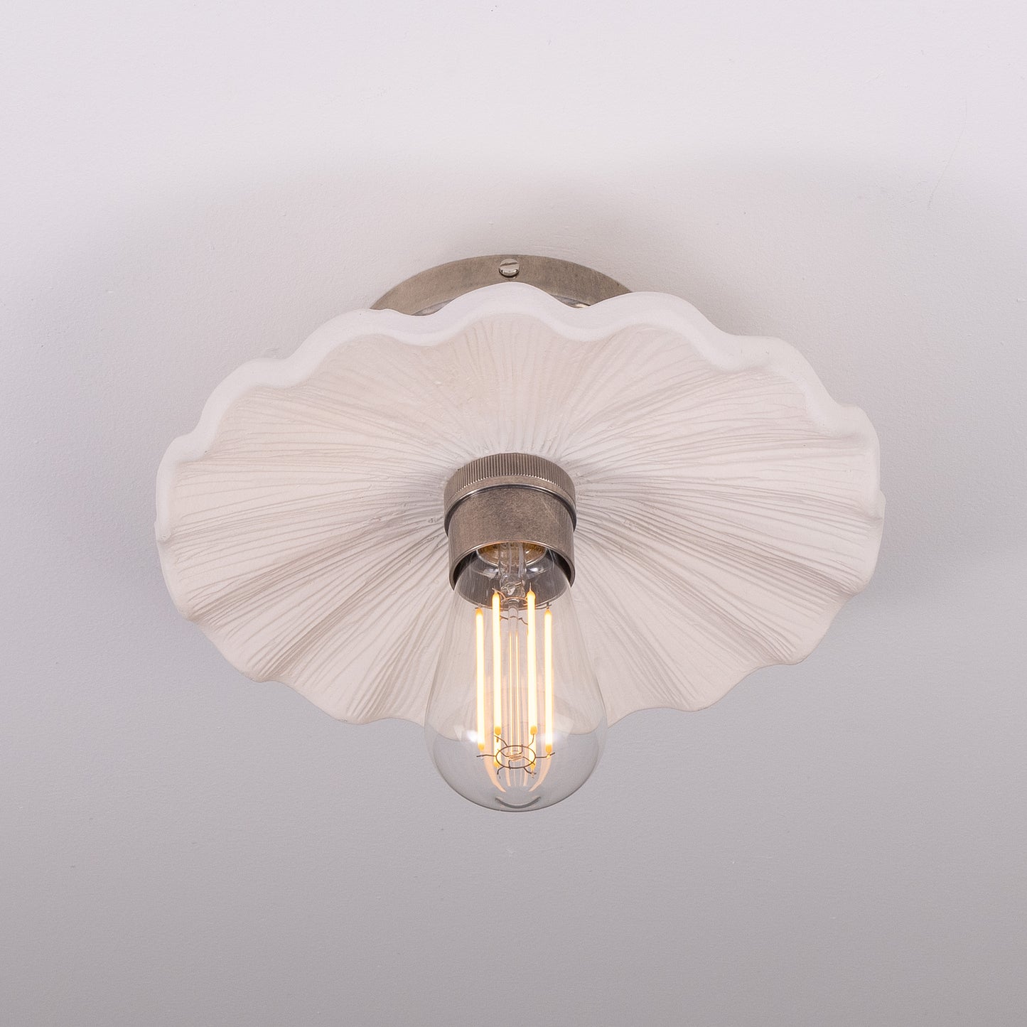 Kapok Organic Ceramic Ceiling Light 27cm