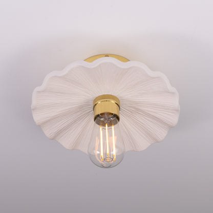 Kapok Organic Ceramic Ceiling Light 27cm