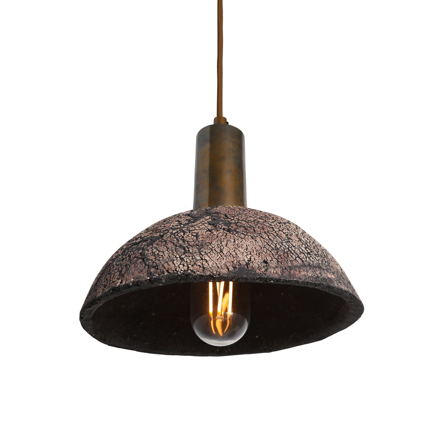 Kauri Organic Ceramic Dome Pendant Light