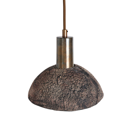 Kauri Organic Ceramic Dome Pendant Light