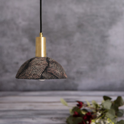 Kauri Organic Ceramic Dome Pendant Light