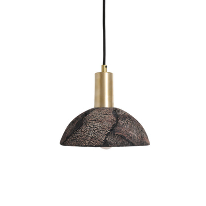 Kauri Organic Ceramic Dome Pendant Light