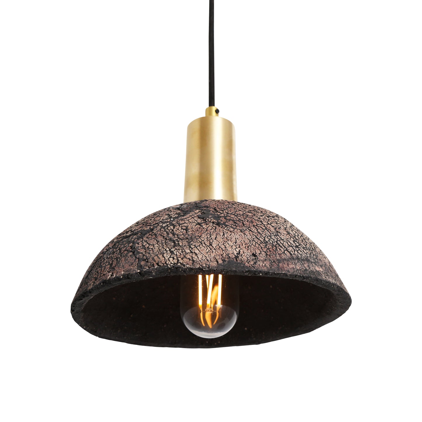 Kauri Organic Ceramic Dome Pendant Light
