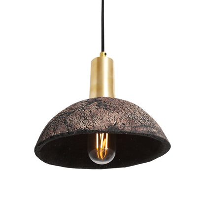 Kauri Organic Ceramic Dome Pendant Light