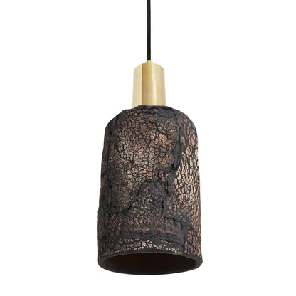 Senna Organic Ceramic Cylinder Pendant Light 12cm