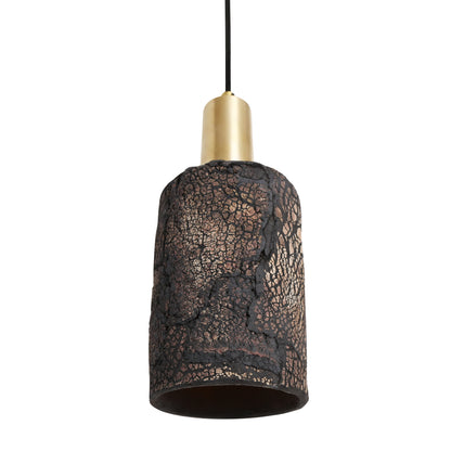 Senna Organic Ceramic Cylinder Pendant Light 12cm