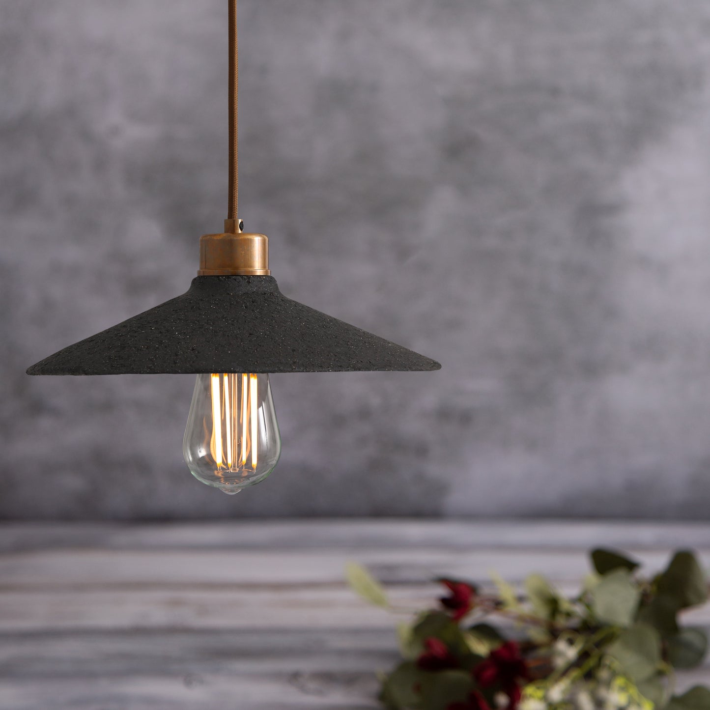 Pyrus Organic Ceramic Pendant Light 28cm