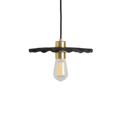 Kapok Organic Ceramic Pendant Light 27cm