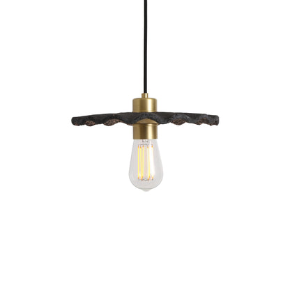 Kapok Organic Ceramic Pendant Light 27cm