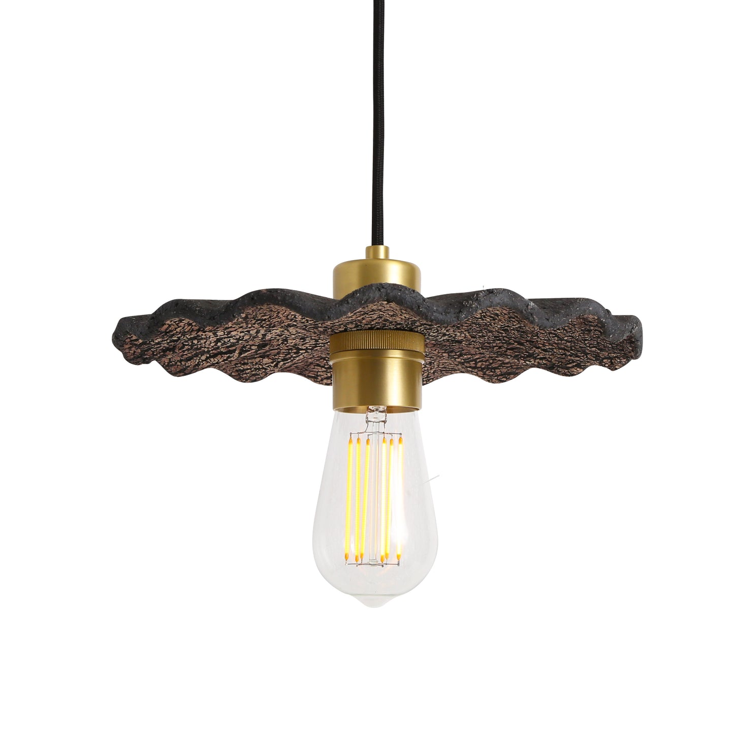 Kapok Organic Ceramic Pendant Light 27cm