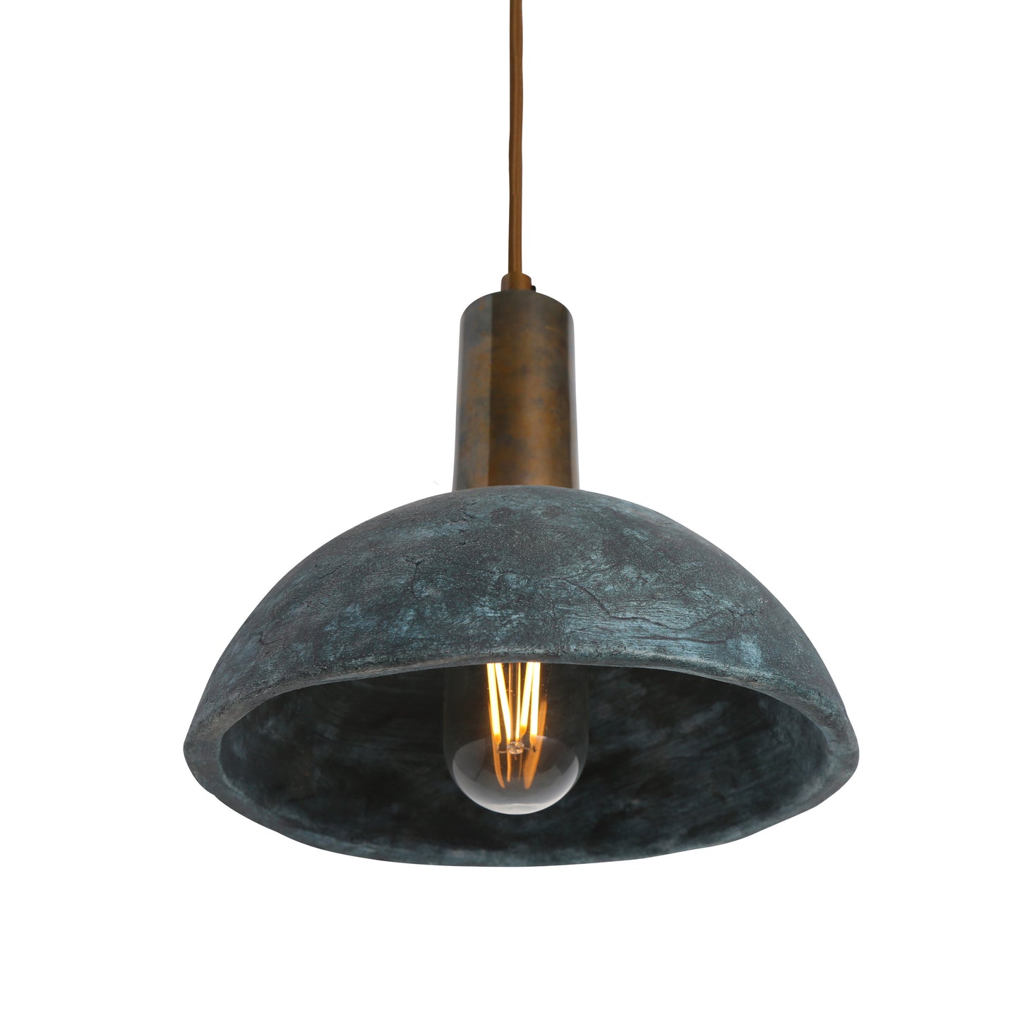 Kauri Organic Ceramic Dome Pendant Light