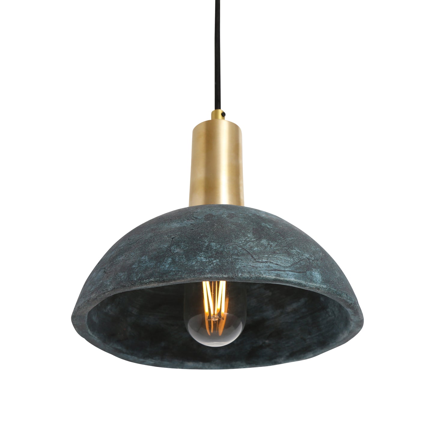 Kauri Organic Ceramic Dome Pendant Light