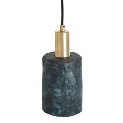 Senna Organic Ceramic Cylinder Pendant Light 12cm