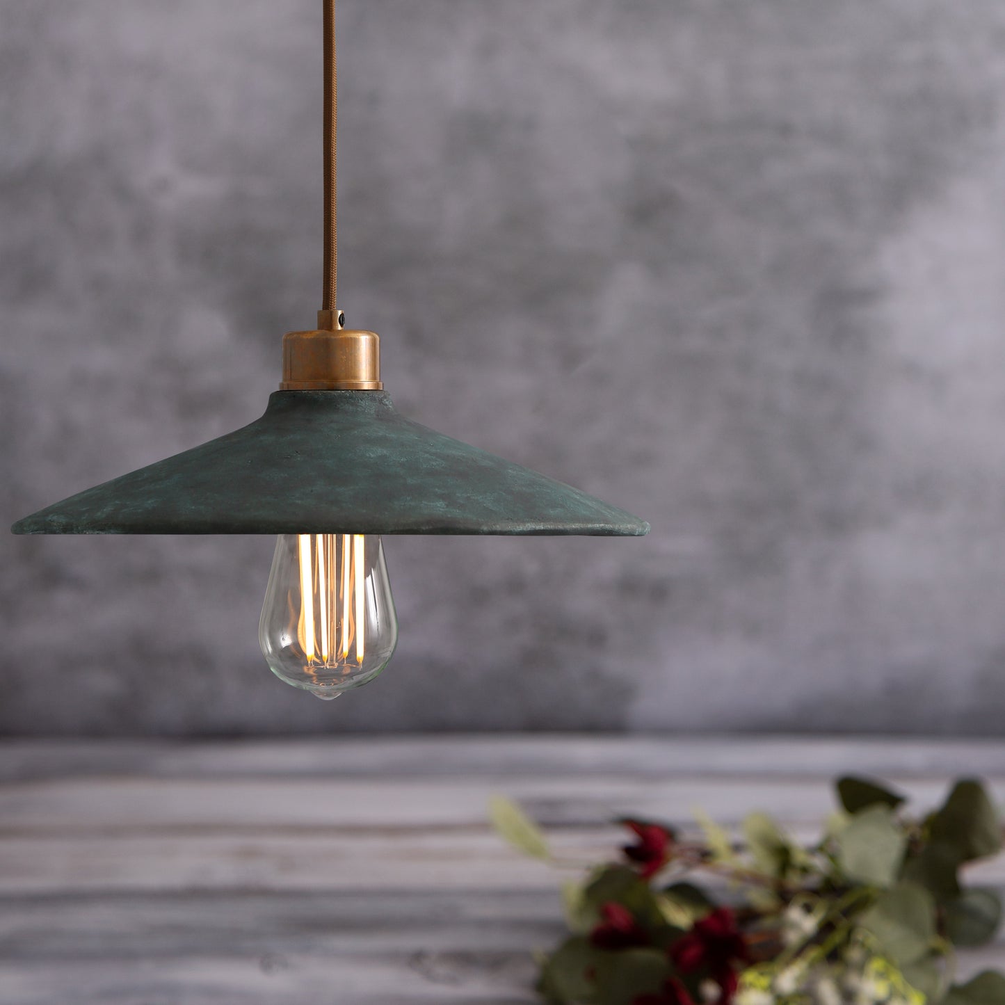 Pyrus Organic Ceramic Pendant Light 28cm