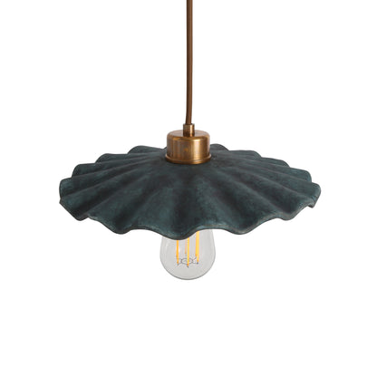 Kapok Organic Ceramic Pendant Light 27cm