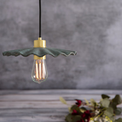 Kapok Organic Ceramic Pendant Light 27cm