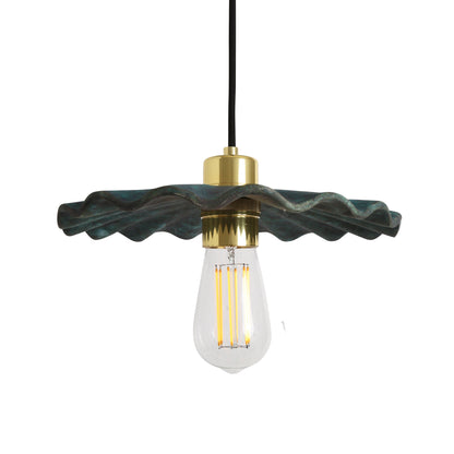 Kapok Organic Ceramic Pendant Light 27cm