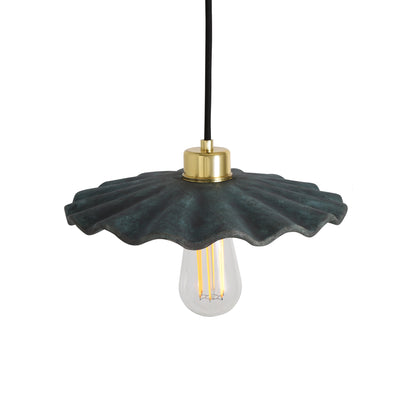 Kapok Organic Ceramic Pendant Light 27cm