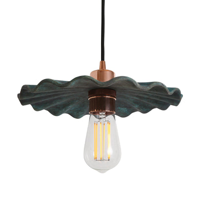 Kapok Organic Ceramic Pendant Light 27cm