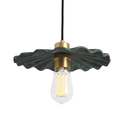 Kapok Organic Ceramic Pendant Light 27cm