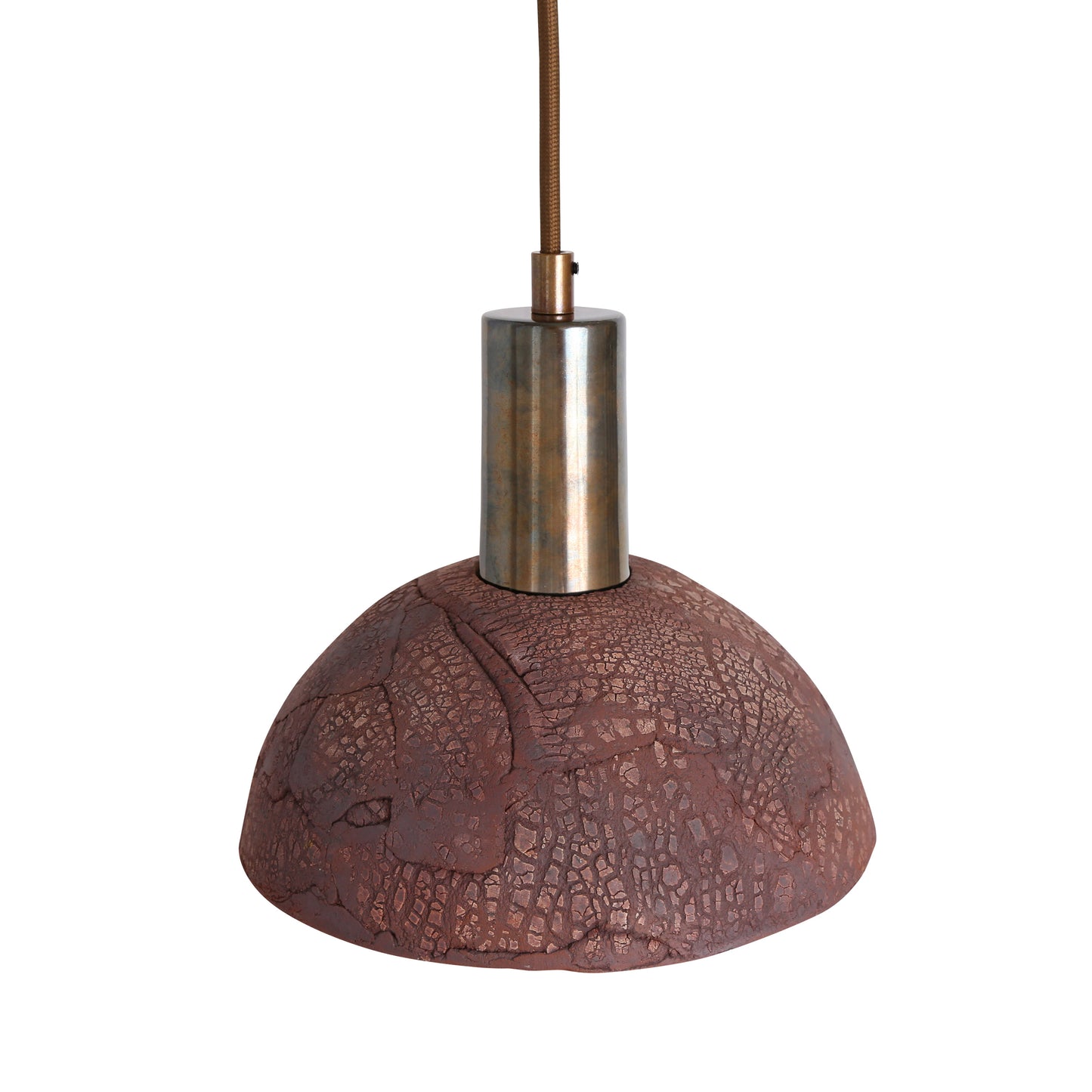 Kauri Organic Ceramic Dome Pendant Light