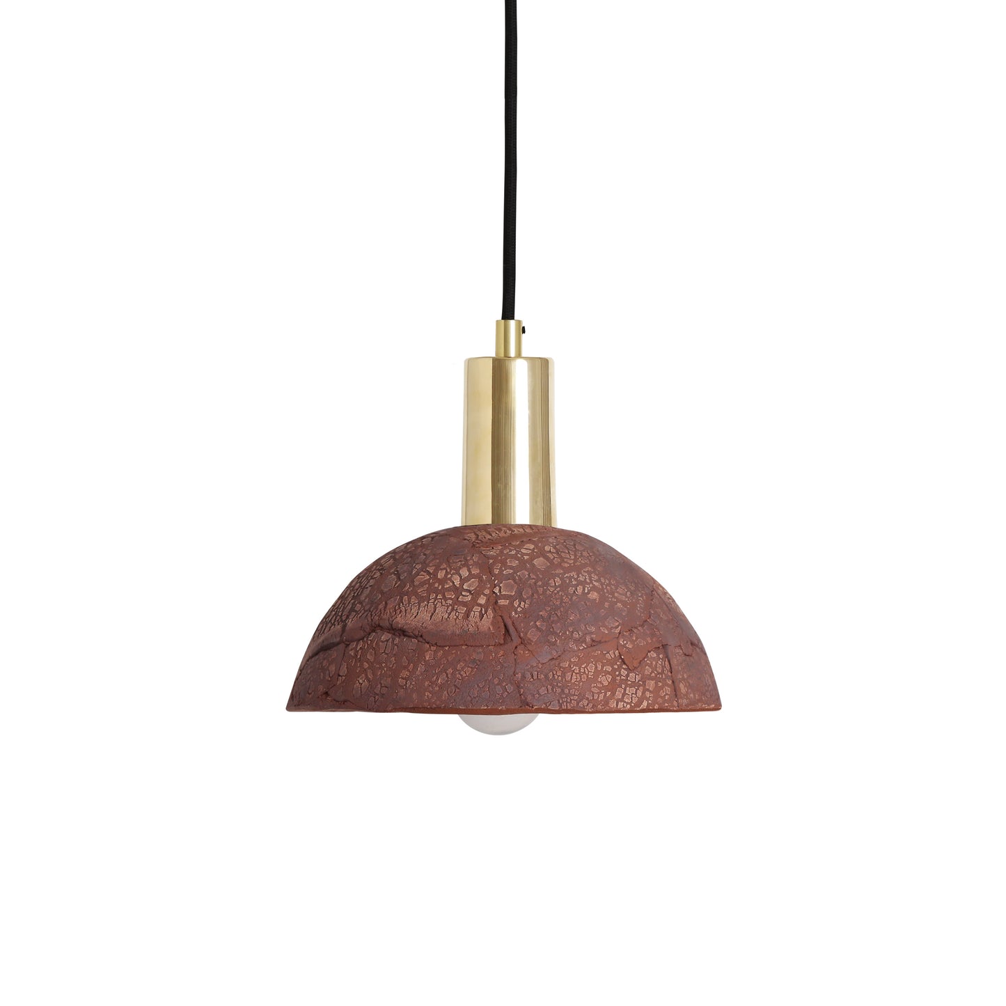 Kauri Organic Ceramic Dome Pendant Light