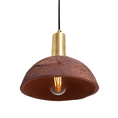 Kauri Organic Ceramic Dome Pendant Light