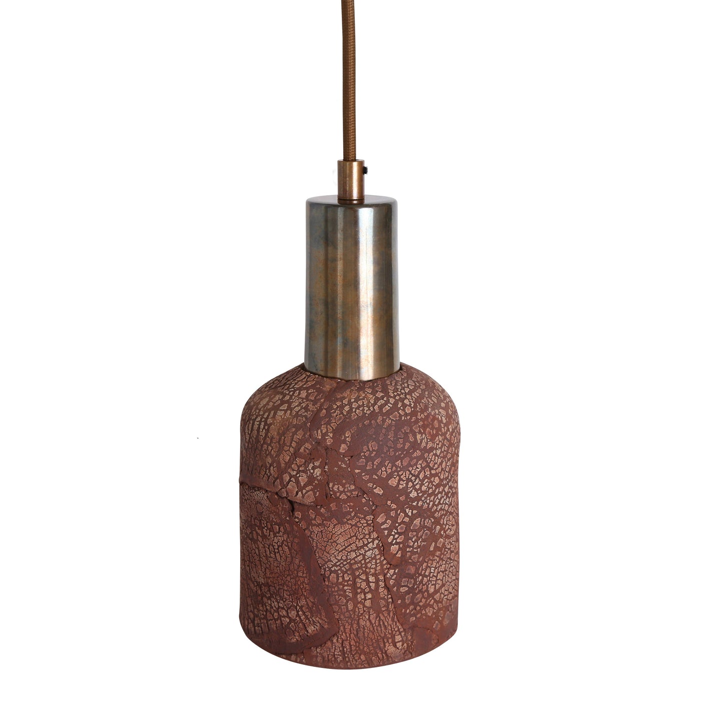 Osier Organic Ceramic Pendant Light 11.5cm