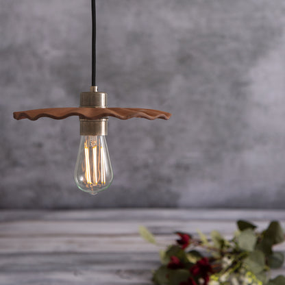 Kapok Organic Ceramic Pendant Light 27cm