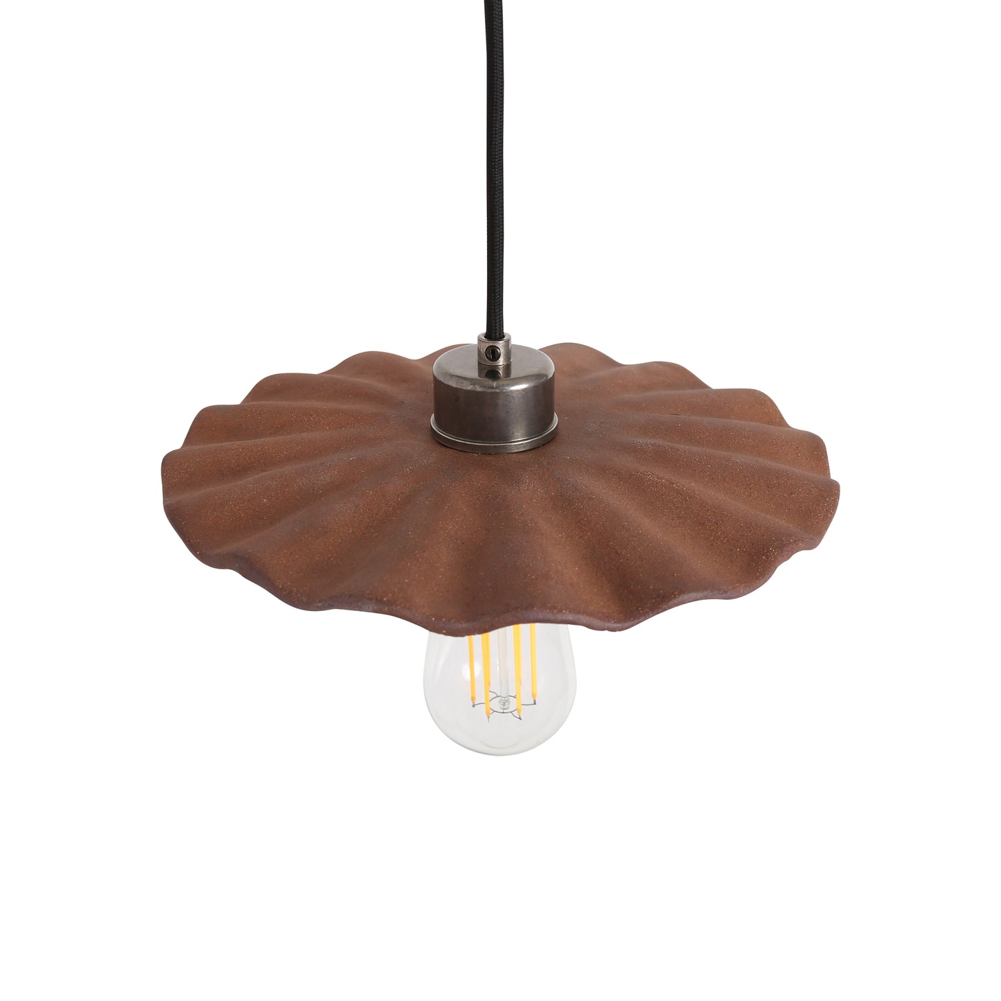 Kapok Organic Ceramic Pendant Light 27cm