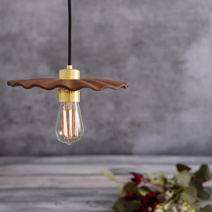 Kapok Organic Ceramic Pendant Light 27cm