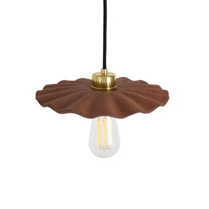 Kapok Organic Ceramic Pendant Light 27cm