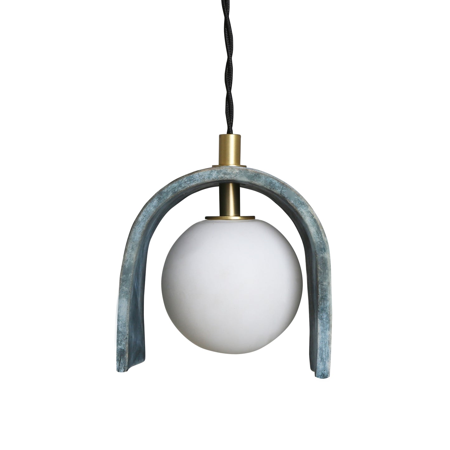 Tansy Minimalist Organic Ceramic Pendant