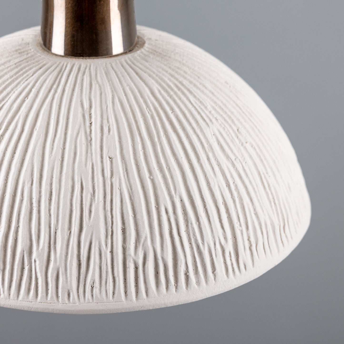 Kauri Organic Ceramic Dome Pendant Light