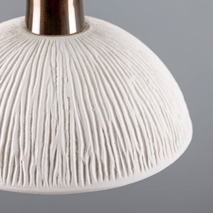 Kauri Organic Ceramic Dome Pendant Light