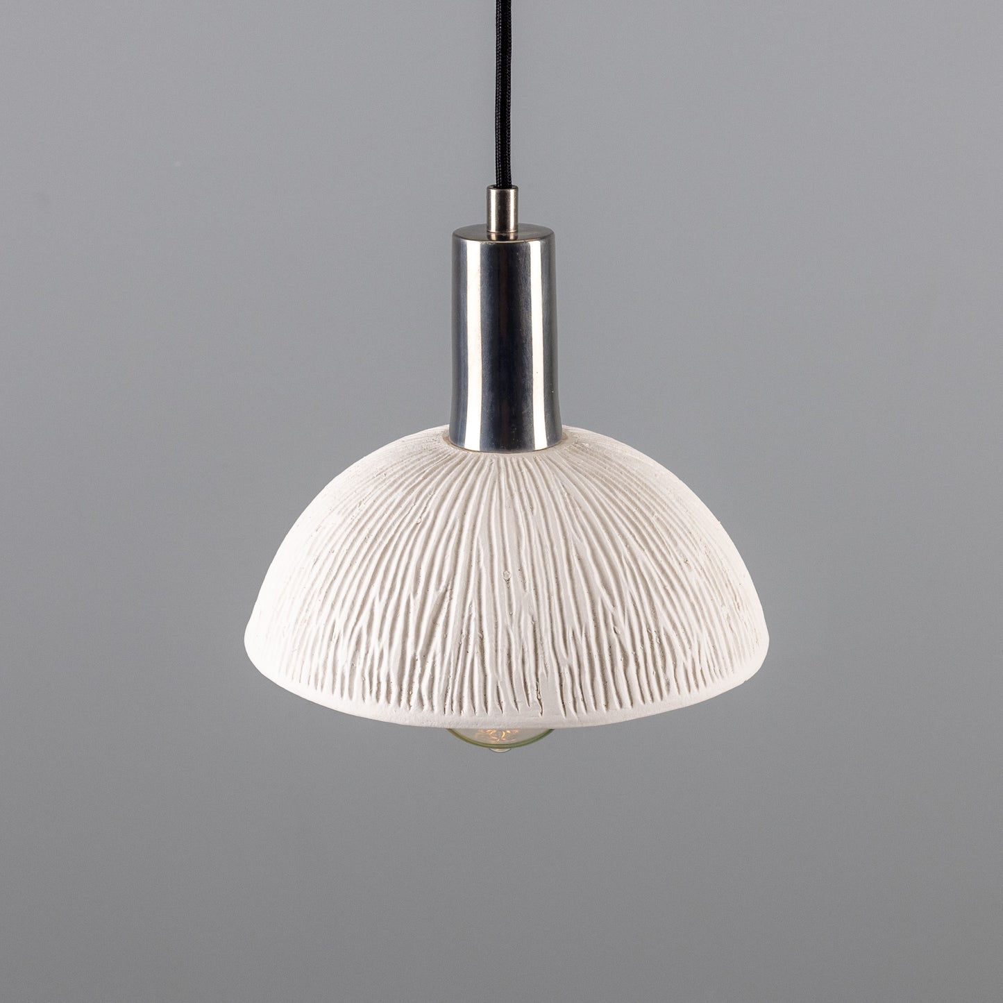 Kauri Organic Ceramic Dome Pendant Light