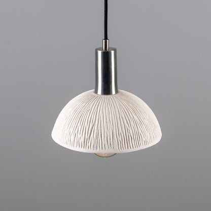 Kauri Organic Ceramic Dome Pendant Light